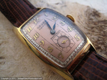 Load image into Gallery viewer, Gruen Cal 440 Curvex Two Tone Salmon Dial, Manual, 22.5x40.5mm