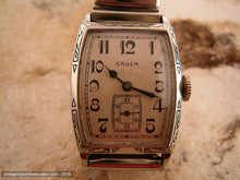 Load image into Gallery viewer, Gruen Guild Cased in a Nouveau/Deco Splendor, Manual, 24x35mm