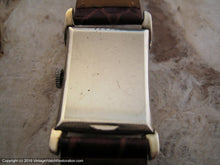 Load image into Gallery viewer, Gruen Curvex Precision "Citadel" Model in Black Dial, Manual, 22x37.5mm