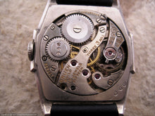 Load image into Gallery viewer, Gruen Guild Black Dial in Fantastic Deco Case, Manual, 27x34mm