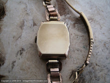 Load image into Gallery viewer, Early Gruen Art Deco Stepped Case with Period Bracelet, Manual, 25x39mm