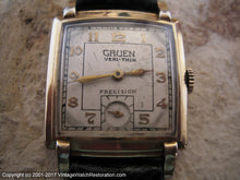 Load image into Gallery viewer, Gruen Veri-Thin Precision Cal 405 in Square Case, Manual, 26x28mm
