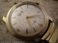 Load image into Gallery viewer, Delicately Textured Ivory Dial NOS Gruen with Original Box, Manual, Large 35mm