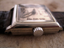 Load image into Gallery viewer, Gruen Guild c.1930s with Square White Gold Case and Silver Dial, Manual, 26x26mm