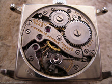 Load image into Gallery viewer, Gruen Guild c.1930s with Square White Gold Case and Silver Dial, Manual, 26x26mm