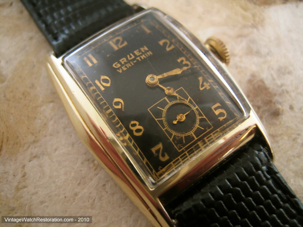 Gruen veri hot sale thin watch