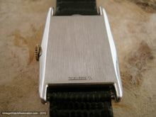 Load image into Gallery viewer, Black Dial Large Format Gruen Veri-Thin Curvex, Manual, 25x38mm