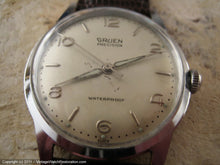 Load image into Gallery viewer, Gruen Precision Original Oyster-Pearl Dial, Manual, Large 34.5mm