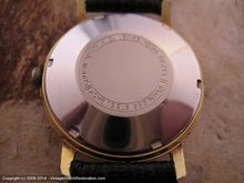 Load image into Gallery viewer, Fabulous Black Dial Gruen Precision with Date, Automatic, Large 34mm