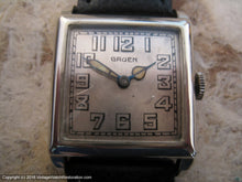 Load image into Gallery viewer, Gruen Square Engraved , Manual, 26x33mm