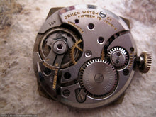 Load image into Gallery viewer, Gruen Veri-Thin Tonneau with Ruby Red Dial, Manual, 27.5x37.5mm