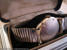 Load image into Gallery viewer, Handsome Black Dial Gruen with Red Second Sweep Hand, with Box, Automatic, 32mm