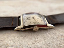 Load image into Gallery viewer, Gruen Veri-Thin in Curvex Case with Period Strap, Manual, 24x38mm