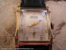 Load image into Gallery viewer, Little Gruen Precision Gem with Scalloped Case, Manual, 23.5x38mm