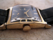 Load image into Gallery viewer, Stunning Gruen Precision Black Dial in Art Deco Case, Manual, 22.5x39mm