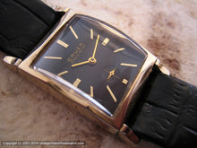 Load image into Gallery viewer, Stunning Gruen Precision Black Dial in Art Deco Case, Manual, 22.5x39mm
