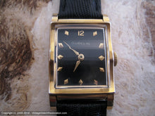 Load image into Gallery viewer, Gubelin Black Dial Splendor with Wave Case and Crystal, Manual, 22x35mm