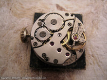 Load image into Gallery viewer, Gubelin Black Dial Splendor with Wave Case and Crystal, Manual, 22x35mm