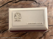 Load image into Gallery viewer, Gruen Precision Curvex Two Tone Dial in Elongated Case and Original Box, Manual, 20x46mm