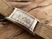 Load image into Gallery viewer, Gruen Precision Curvex Two Tone Dial in Elongated Case and Original Box, Manual, 20x46mm