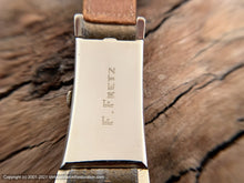 Load image into Gallery viewer, Gruen Precision Curvex Two Tone Dial in Elongated Case and Original Box, Manual, 20x46mm
