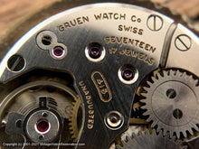 Load image into Gallery viewer, Gruen Precision in Most Unusual Oval Bezel with Recessed Crown, Manual, 34x39mm