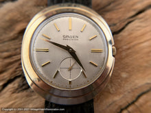 Load image into Gallery viewer, Gruen Precision in Most Unusual Oval Bezel with Recessed Crown, Manual, 34x39mm