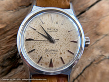 Load image into Gallery viewer, Gruen Precision 65 Jewel with a Gorgeous Spotted "Robin Egg" Dial, Automatic, Large 35mm