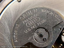Load image into Gallery viewer, Gruen Precision 65 Jewel with a Gorgeous Spotted "Robin Egg" Dial, Automatic, Large 35mm