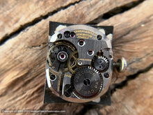 Load image into Gallery viewer, Gruen 14K Gold Curvex Precision Geometric Deco Lugs, Beveled Crystal, Manual, 23x41.5mm