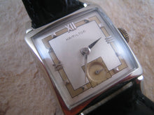 Load image into Gallery viewer, Stunning Square Hamilton 'Ryan', Manual, 25x38mm