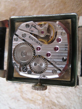 Load image into Gallery viewer, Stunning Square Hamilton 'Ryan', Manual, 25x38mm