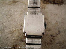 Load image into Gallery viewer, Hamilton 14K White Gold Case with Diamond Chevrons, Manual, 15x15mm