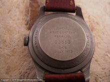 Load image into Gallery viewer, Military Vietnam-Era Gruen 24-Hour Black Dial GG-W-113, Manual, 35mm