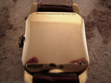 Load image into Gallery viewer, Hamilton Minty 'Fulton' in Near Gem Condition, Manual, 26x37mm