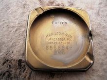 Load image into Gallery viewer, Hamilton Minty 'Fulton' in Near Gem Condition, Manual, 26x37mm
