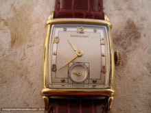 Load image into Gallery viewer, Hamilton 'Kennett’ 2-Tone Gem with Raised Numbers, Manual, 23.5x38mm