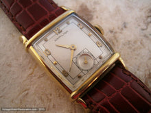 Load image into Gallery viewer, Hamilton 'Kennett’ 2-Tone Gem with Raised Numbers, Manual, 23.5x38mm
