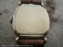 Load image into Gallery viewer, Hamilton ‘Martin’ c.1939 Square Tonneau with Signed Pigskin Strap, Manual, 27x34.5mm