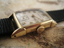 Load image into Gallery viewer, Hamilton 'Jeffrey' Gem Tank-Shaped Case, Manual, 23x37mm