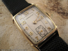 Load image into Gallery viewer, Hamilton 'Jeffrey' Gem Tank-Shaped Case, Manual, 23x37mm