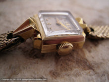 Load image into Gallery viewer, Hamilton 14K Gold Case with Mesh Gold Filled Bracelet, Ladies, Manual, 15x30mm