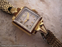 Load image into Gallery viewer, Hamilton 14K Gold Case with Mesh Gold Filled Bracelet, Ladies, Manual, 15x30mm