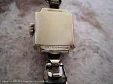 Load image into Gallery viewer, Hamilton 14K Gold Case with Mesh Gold Filled Bracelet, Ladies, Manual, 15x30mm