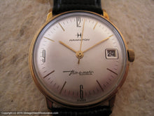 Load image into Gallery viewer, Perfect Silver Dial Hamilton Thin-O-Matic with Date, Automatic, Large 34mm