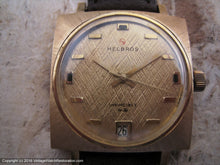 Load image into Gallery viewer, Helbros 'Invincible' German Made with Date and in Sixties Style, Manual, 31x31mm