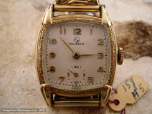 Load image into Gallery viewer, Mint NOS Helbros Tonneau Square in Original Box, Manual, 28x37mm