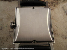 Load image into Gallery viewer, Large Square Helbros 'Doctors' Style, Manual, 28x38mm