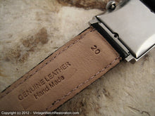 Load image into Gallery viewer, Large Square Helbros 'Doctors' Style, Manual, 28x38mm