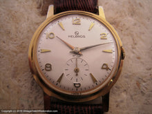 Load image into Gallery viewer, NOS Helbros with Stunningly Beautiful Original Dial, Manual, 34mm